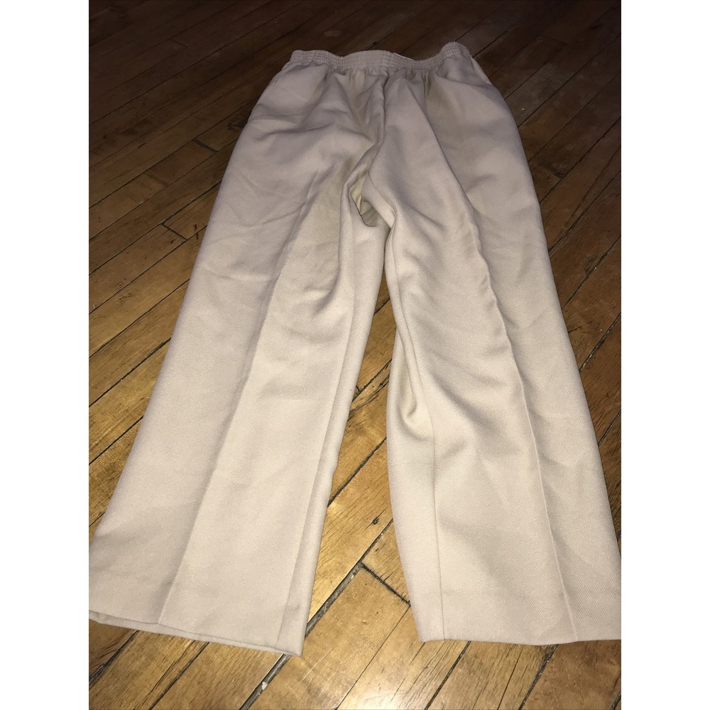 Alfred‎ Dunner 10P Tan PullOn Stretch Waist Pants NWT